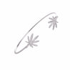 Maple Leaf Cuff Bangle