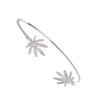 Maple Leaf Cuff Bangle